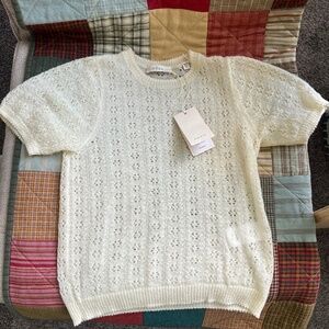 Doen Monica Sweater in Vanilla size XS